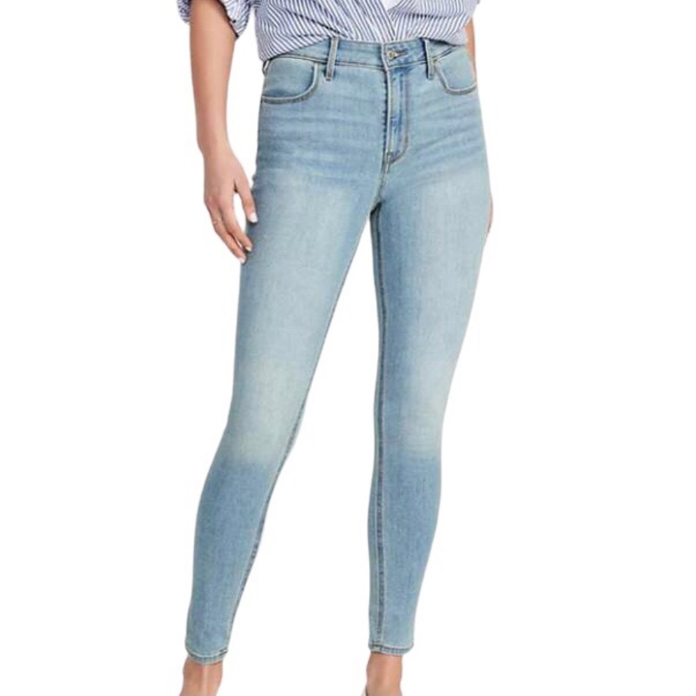 High-waisted Super-skinny Jeans